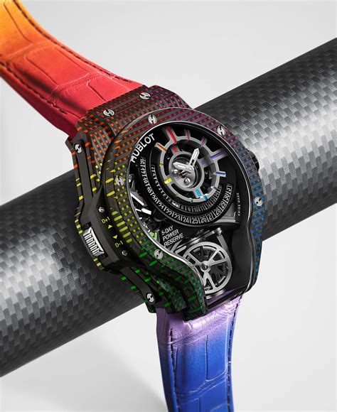 hublot masterpiece mp-09|Hublot rainbow lights.